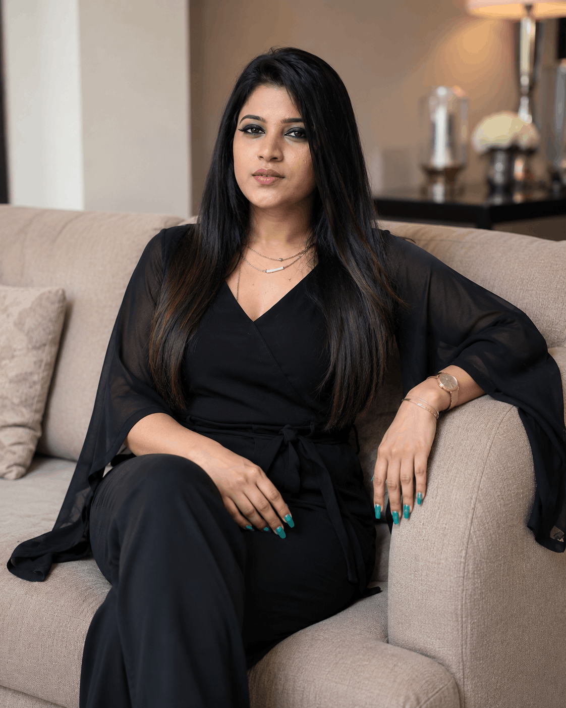 Priya smiling